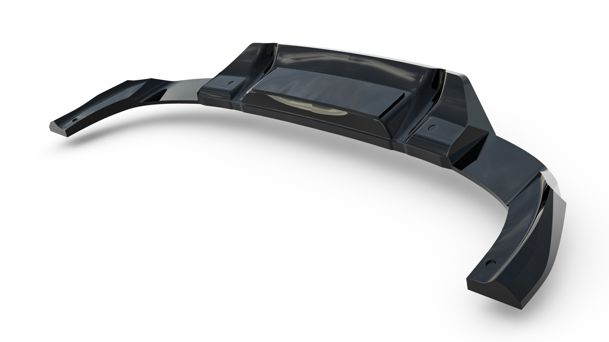REAR SPLITTER (WITH VERTICAL BARS) SUITABLE FOR AUDI Q5 S-LINE SPORTBACK / SUV MK3 – MAXTON DESIGN - 3
