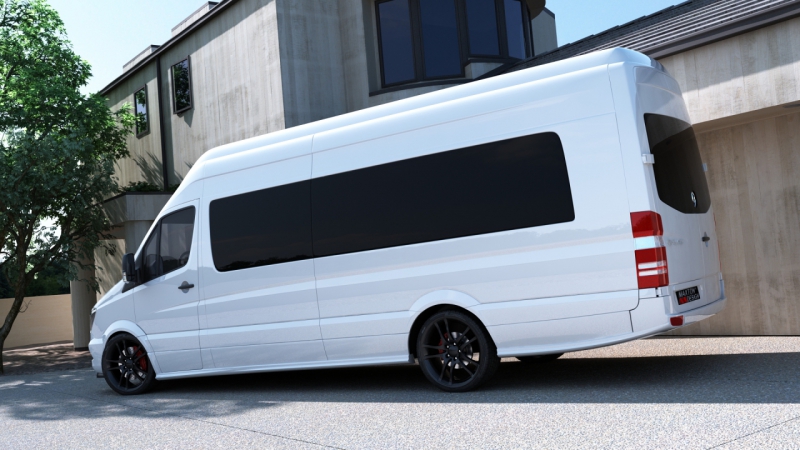 SIDE SKIRTS MERCEDES SPRINTER 2006 - 2012 - 4