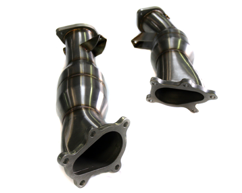 AGENCY POWER HIGH FLOW CAT DOWNPIPES NISSAN R35 GT-R 09-14