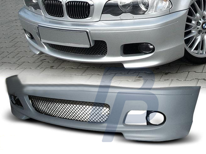 BMW E46 COUPE 99-05 CABRIO 99-03 M-PAKIET FRONT BUMPER - 2