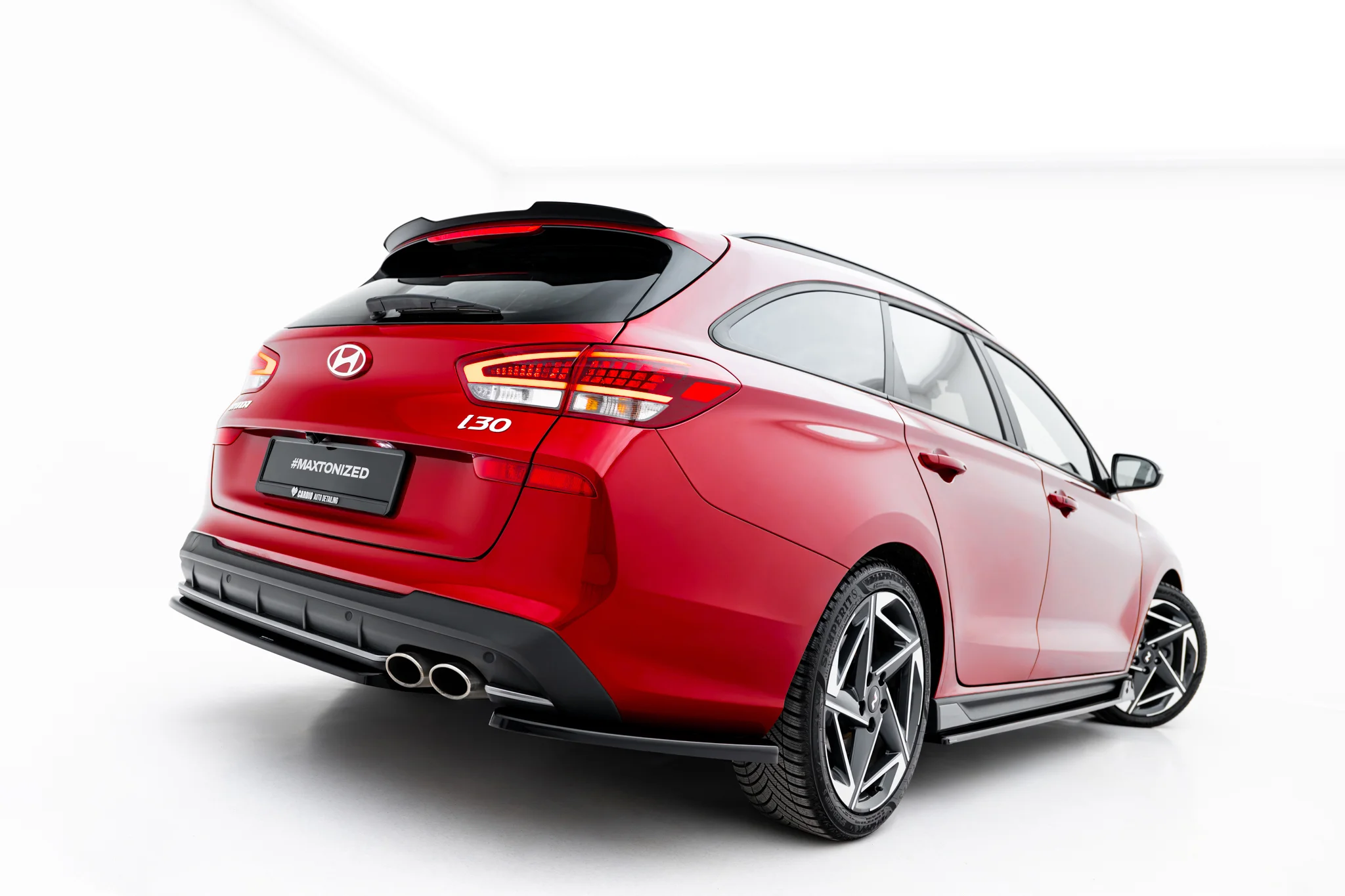 REAR SIDE SPLITTERS V.1 SUITABLE FOR HYUNDAI I30 N-LINE WAGON MK3 FACELIFT – MAXTON DESIGN - 4