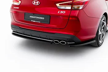 REAR SIDE SPLITTERS V.1 SUITABLE FOR HYUNDAI I30 N-LINE WAGON MK3 FACELIFT – MAXTON DESIGN