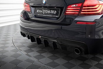 Rear Valance V.2 BMW 5 M-Pack F10 / F11 (Version with two single exhausts)