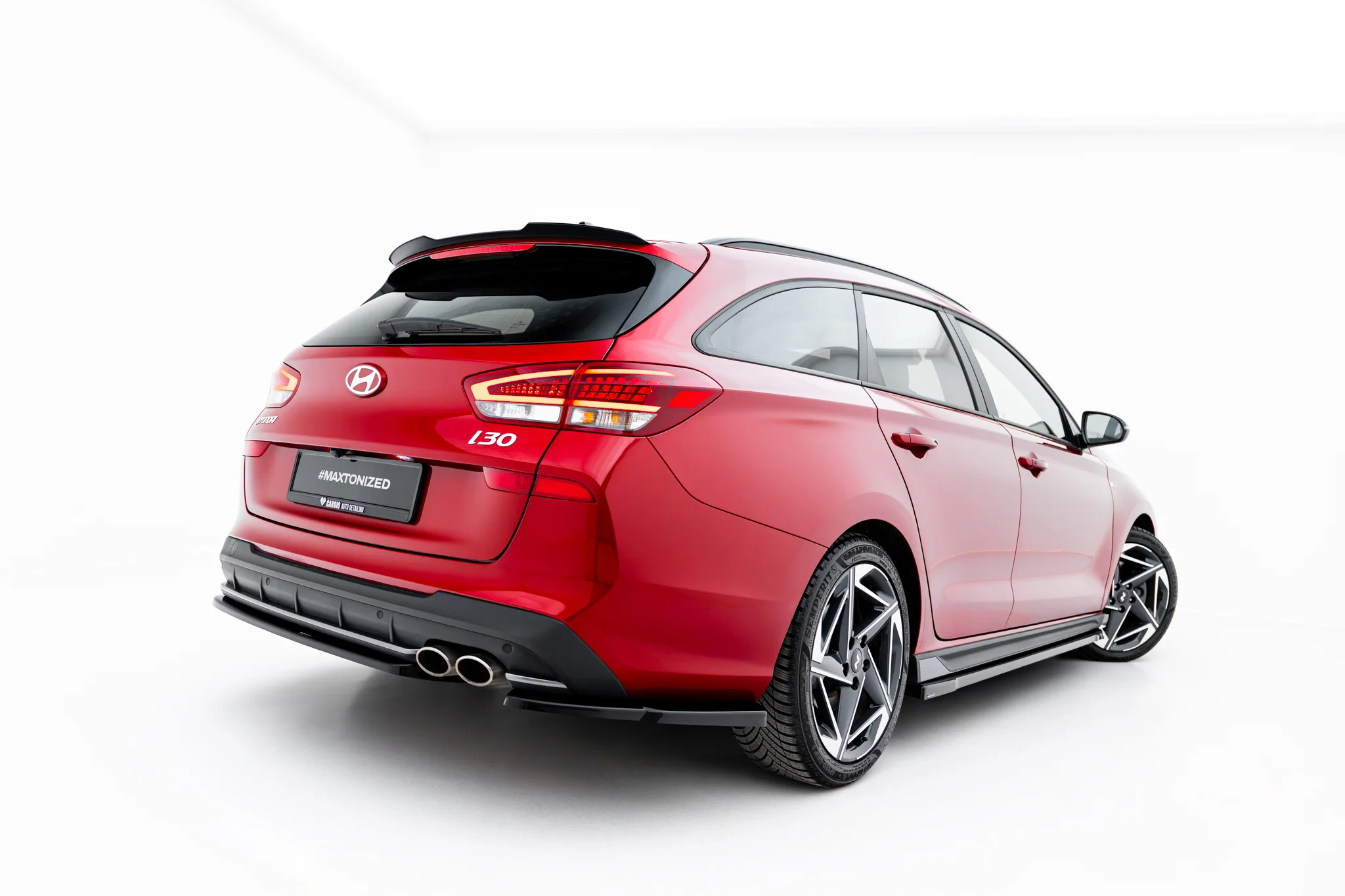 REAR SIDE SPLITTERS V.2 SUITABLE FOR HYUNDAI I30 N-LINE WAGON MK3 FACELIFT – MAXTON DESIGN - 5