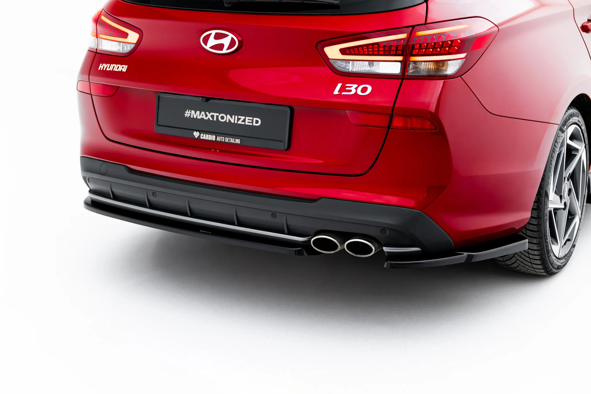 REAR SIDE SPLITTERS V.2 SUITABLE FOR HYUNDAI I30 N-LINE WAGON MK3 FACELIFT – MAXTON DESIGN