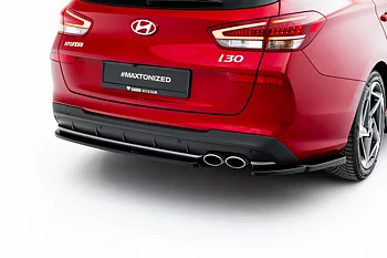REAR SIDE SPLITTERS V.2 SUITABLE FOR HYUNDAI I30 N-LINE WAGON MK3 FACELIFT – MAXTON DESIGN