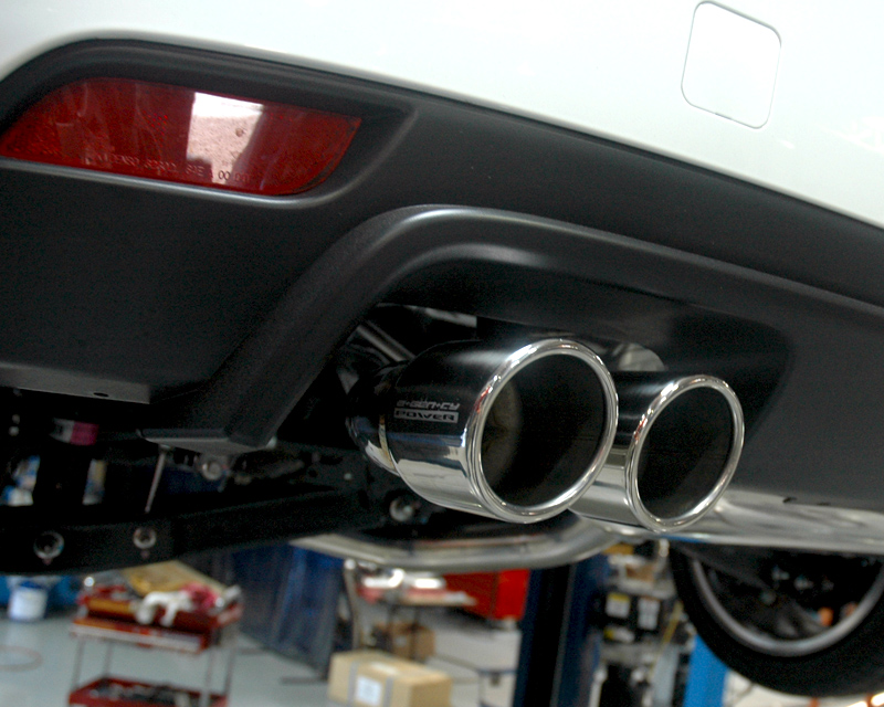 AGENCY POWER STAINLESS TIP CATBACK EXHAUST SUBARU STI 08-12 - 3