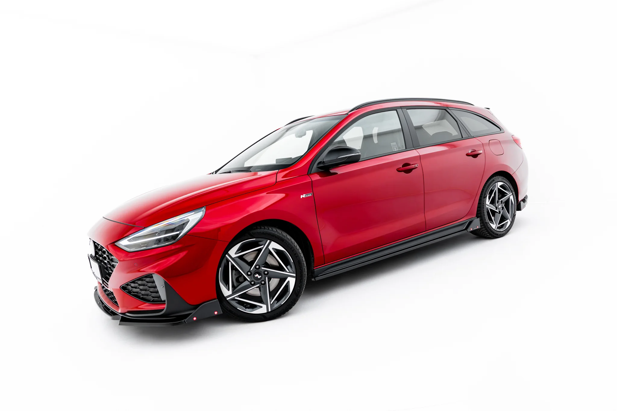 SIDE SKIRTS DIFFUSERSV.3 + FLAPS SUITABLE FOR HYUNDAI I30 N-LINE WAGON MK3 FACELIFT – MAXTON DESIGN - 3