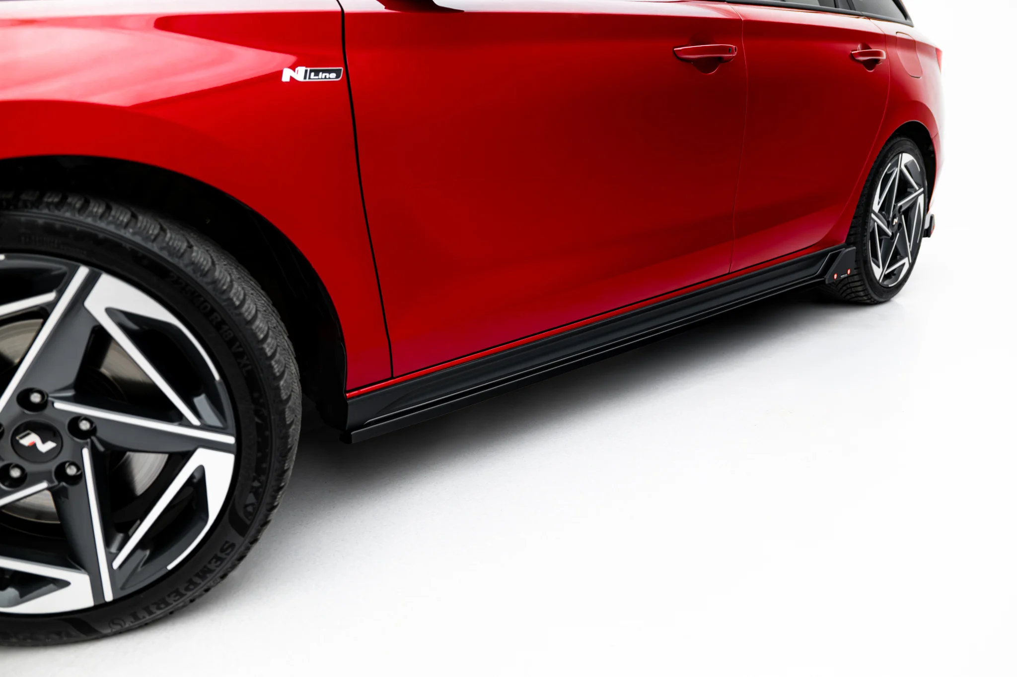 SIDE SKIRTS DIFFUSERSV.3 + FLAPS SUITABLE FOR HYUNDAI I30 N-LINE WAGON MK3 FACELIFT – MAXTON DESIGN - 2