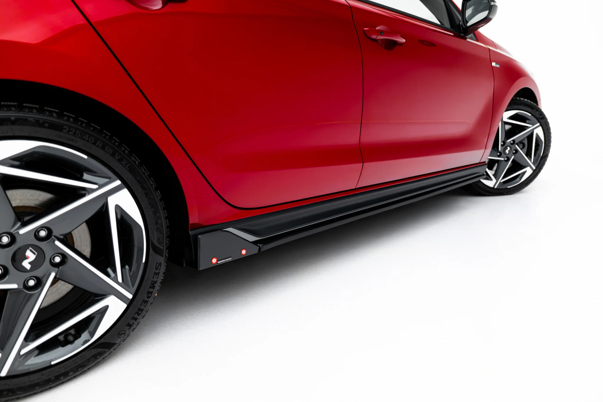 SIDE SKIRTS DIFFUSERSV.3 + FLAPS SUITABLE FOR HYUNDAI I30 N-LINE WAGON MK3 FACELIFT – MAXTON DESIGN