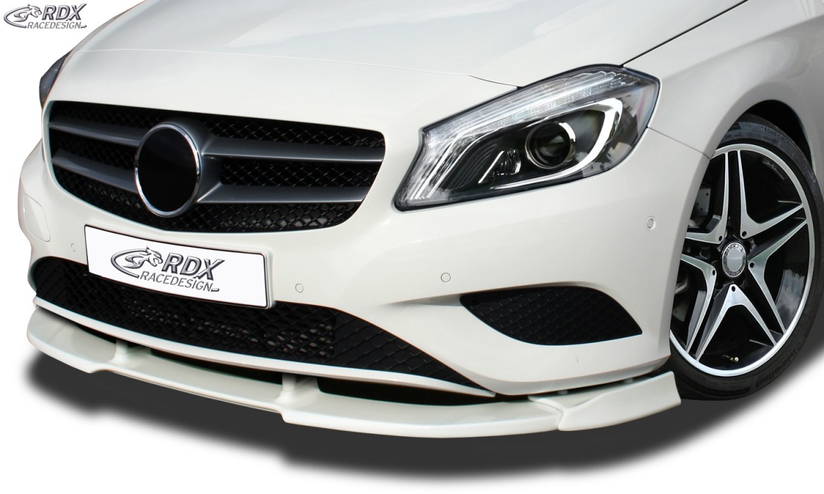 FRONT SPOILER VARIO-X MERCEDES A-CLASS W176 (2012-2015) FRONT LIP SPLITTER