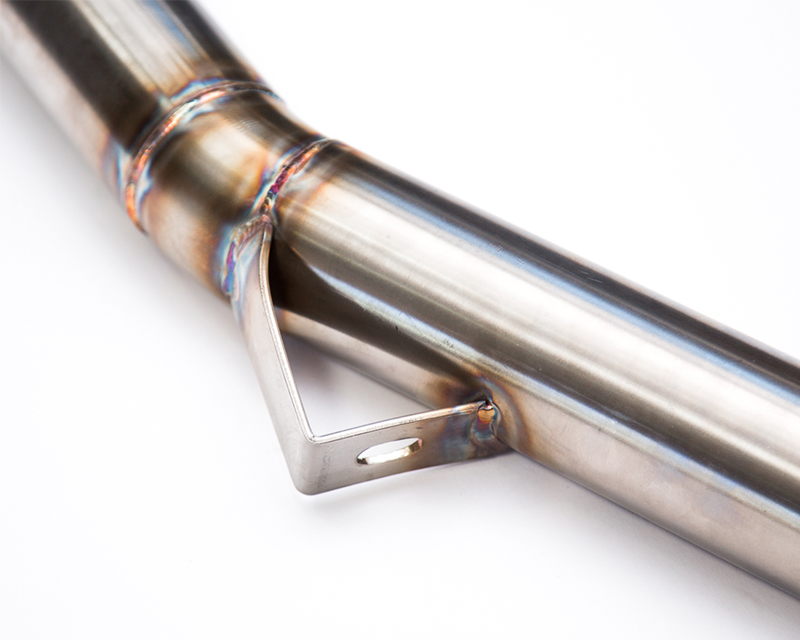 AGENCY POWER STAINLESS STEEL RACE J PIPE AND MID PIPE SUBARU WRX 15-17 - 3