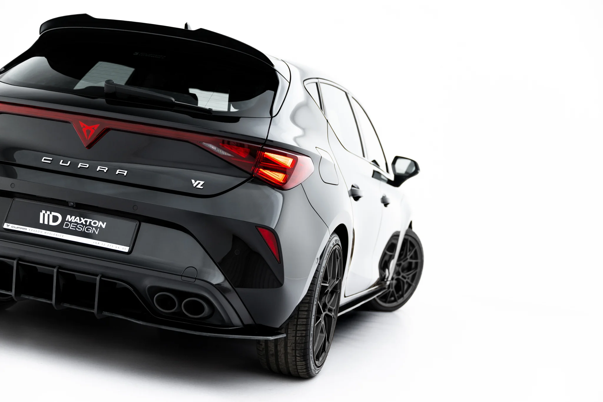 STREET PRO REAR DIFFUSER SUITABLE FOR CUPRA LEON HATCHBACK MK1 FACELIFT – MAXTON DESIGN - 5