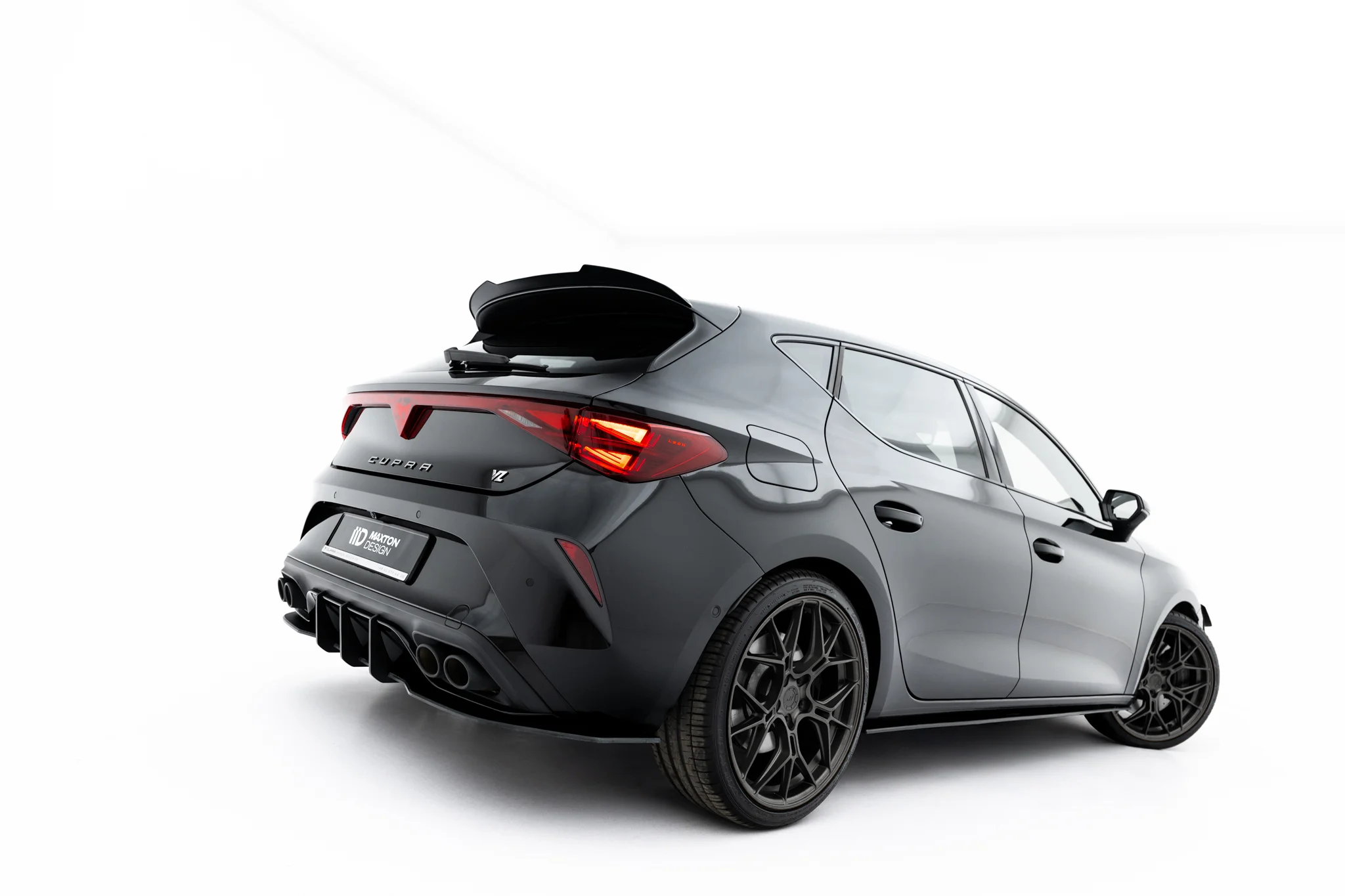 STREET PRO REAR DIFFUSER SUITABLE FOR CUPRA LEON HATCHBACK MK1 FACELIFT – MAXTON DESIGN - 6