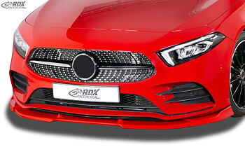 FRONT SPOILER VARIO-X MERCEDES A-CLASS W177 / V177 AMG-LINE FRONT LIP SPLITTER