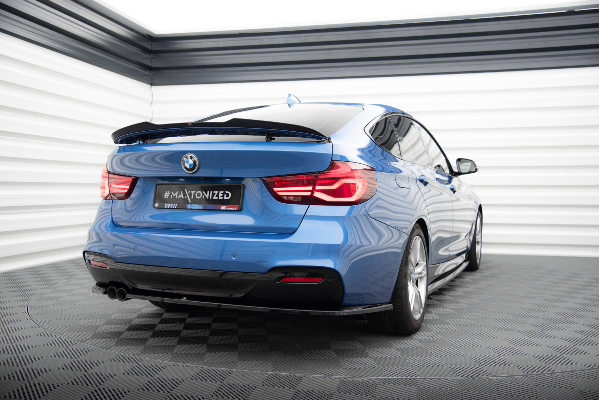 Rear Side Splitters BMW 3 GT M-Pack F34 - 4