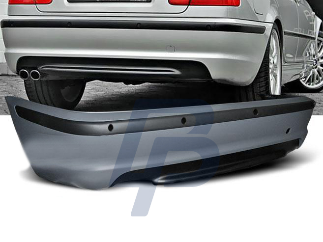 BMW E46 S/T 05.98-03.05 SEDAN M-PAKIET PDC REAR BUMPER - 2