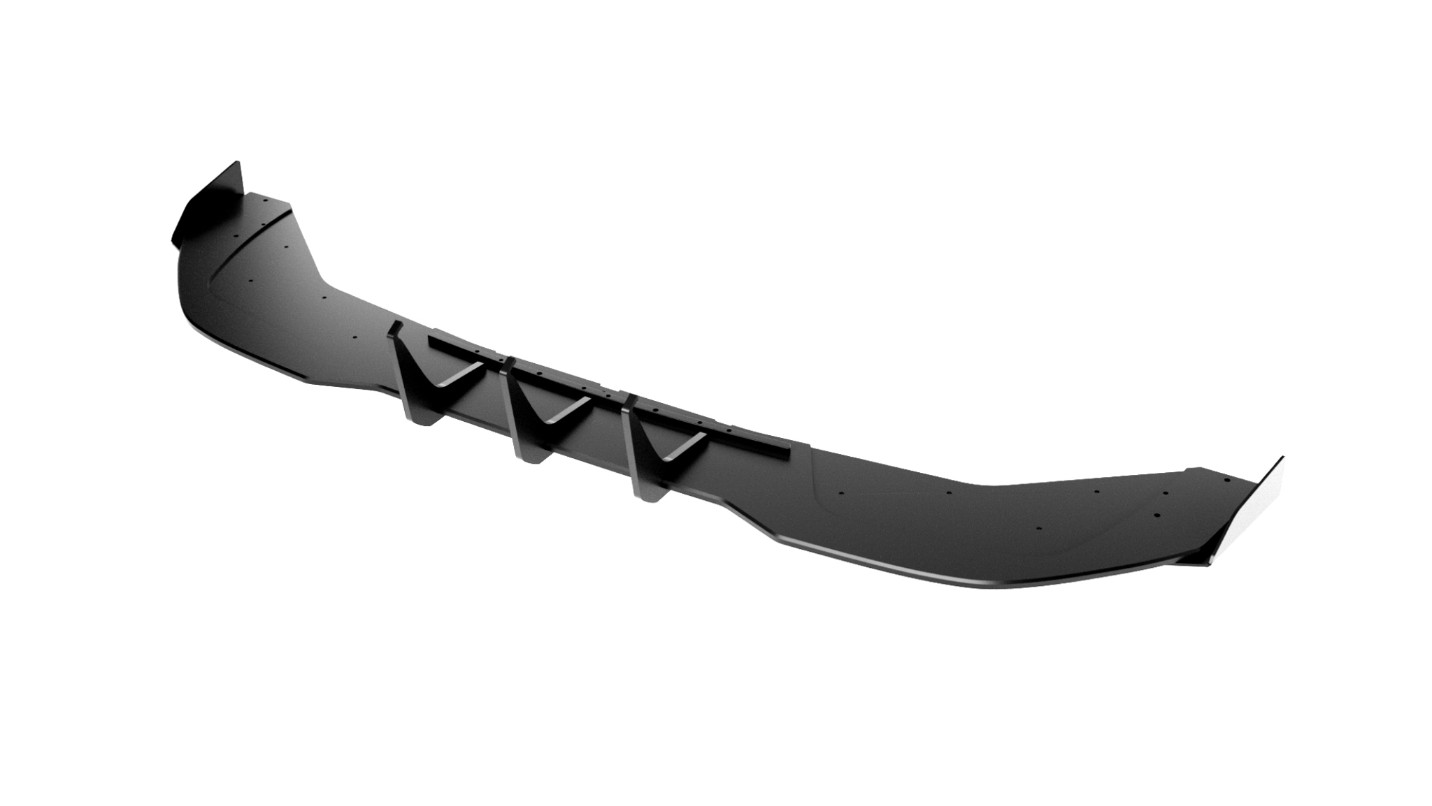 STREET PRO REAR DIFFUSER + FLAPS SUITABLE FOR CUPRA LEON HATCHBACK MK1 FACELIFT – MAXTON DESIGN - 6