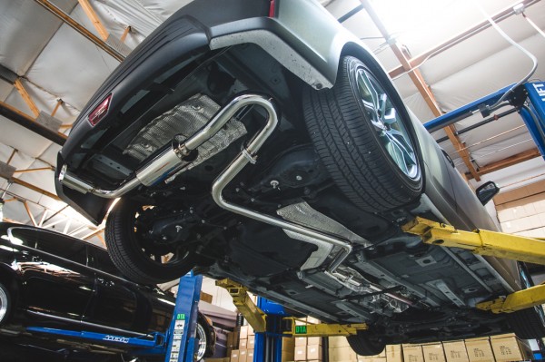 AGENCY POWER STAINLESS CATBACK EXHAUST SYSTEM SCION TC 11+ - 3