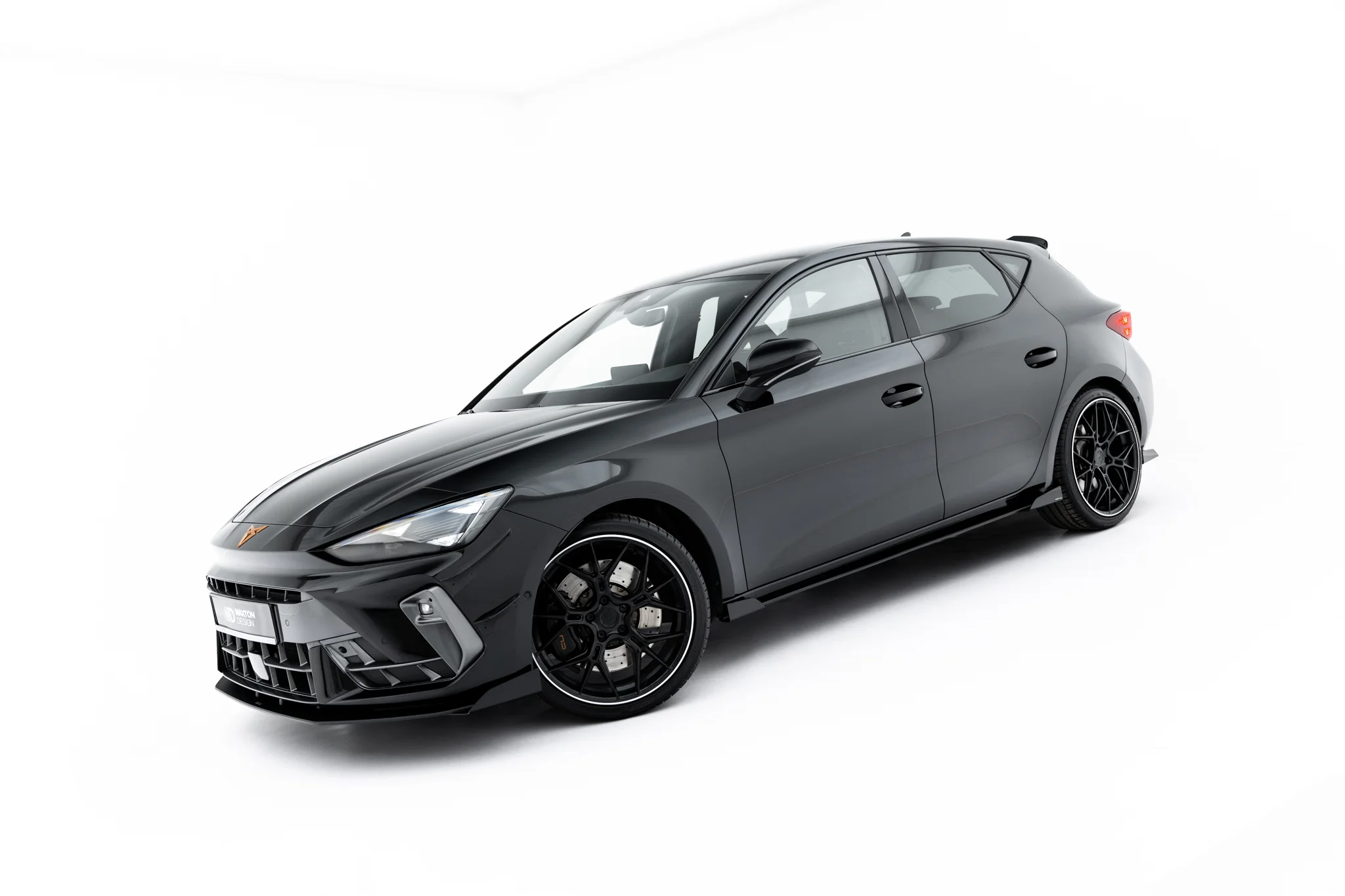 STREET PRO SIDE SKIRTS DIFFUSERS + FLAPS SUITABLE FOR CUPRA LEON ST / HATCHBACK MK1 FACELIFT – MAXTON DESIGN - 4