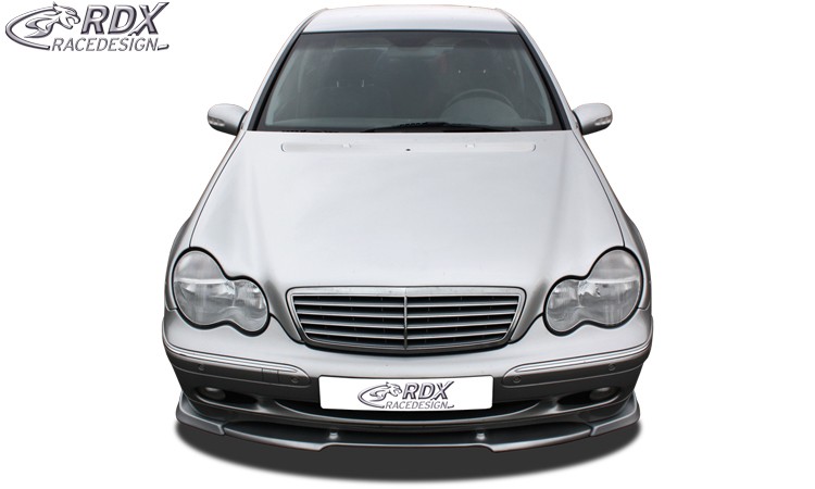 FRONT SPOILER VARIO-X MERCEDES C-CLASS W203 -03/2004 (FIT FOR CLASSIC/ELEGANCE) FRONT LIP SPLITTER - 3