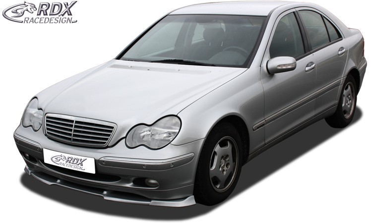 FRONT SPOILER VARIO-X MERCEDES C-CLASS W203 -03/2004 (FIT FOR CLASSIC/ELEGANCE) FRONT LIP SPLITTER - 4