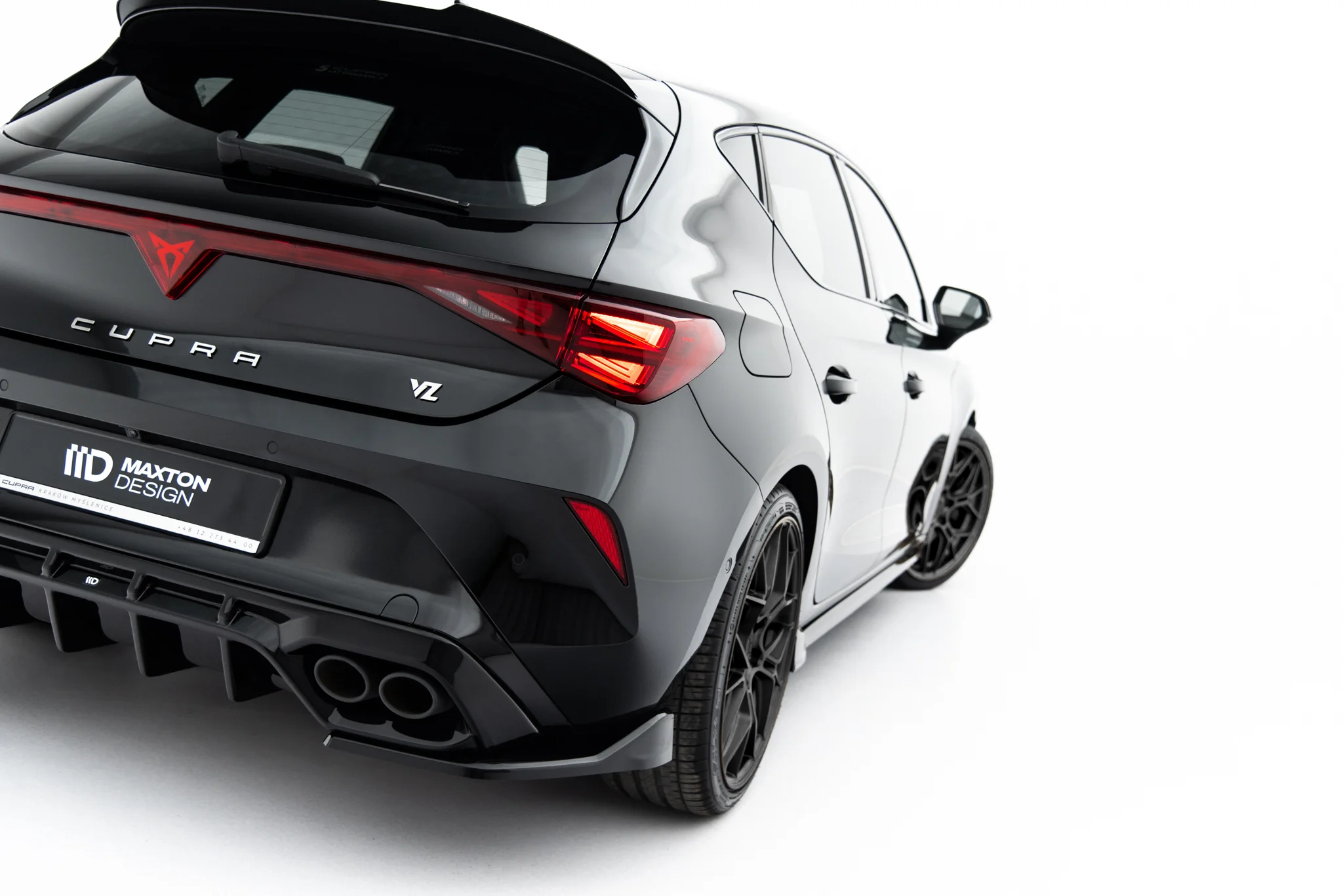 REAR SIDE SPLITTERS V.1 SUITABLE FOR CUPRA LEON HATCHBACK MK1 FACELIFT – MAXTON DESIGN - 5