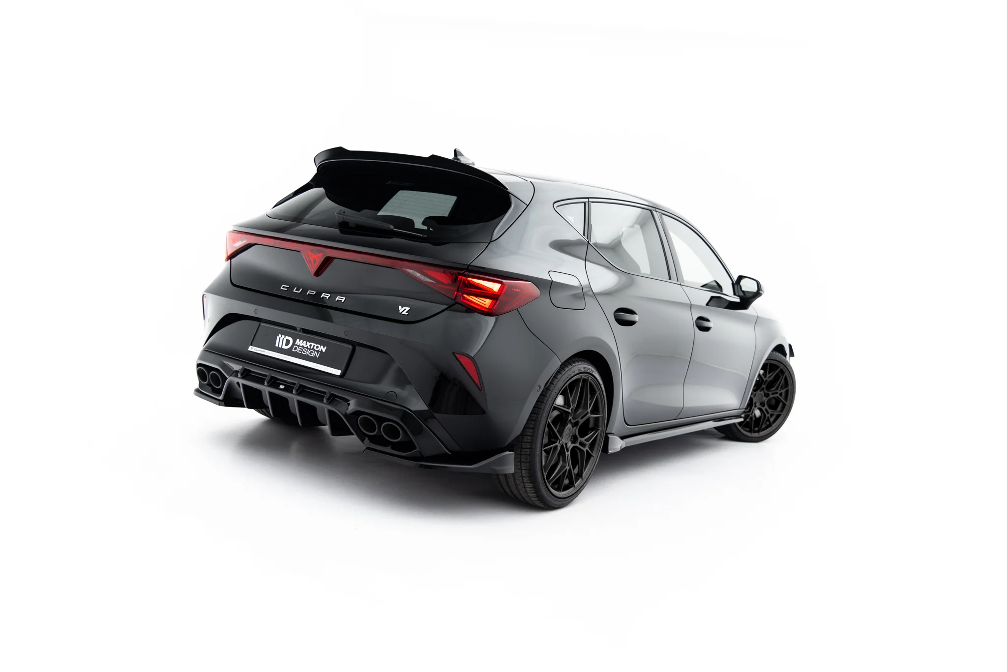 REAR SIDE SPLITTERS V.1 SUITABLE FOR CUPRA LEON HATCHBACK MK1 FACELIFT – MAXTON DESIGN - 2