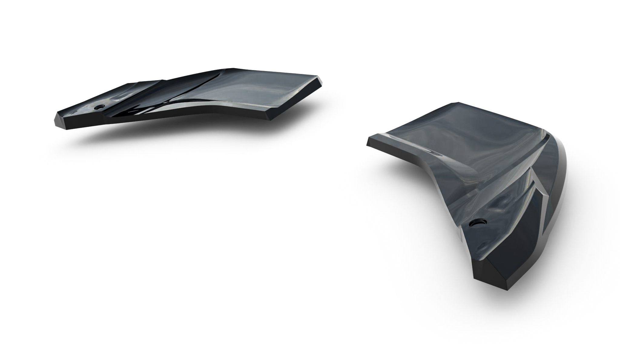 REAR SIDE SPLITTERS V.2 SUITABLE FOR CUPRA LEON HATCHBACK MK1 FACELIFT – MAXTON DESIGN - 6
