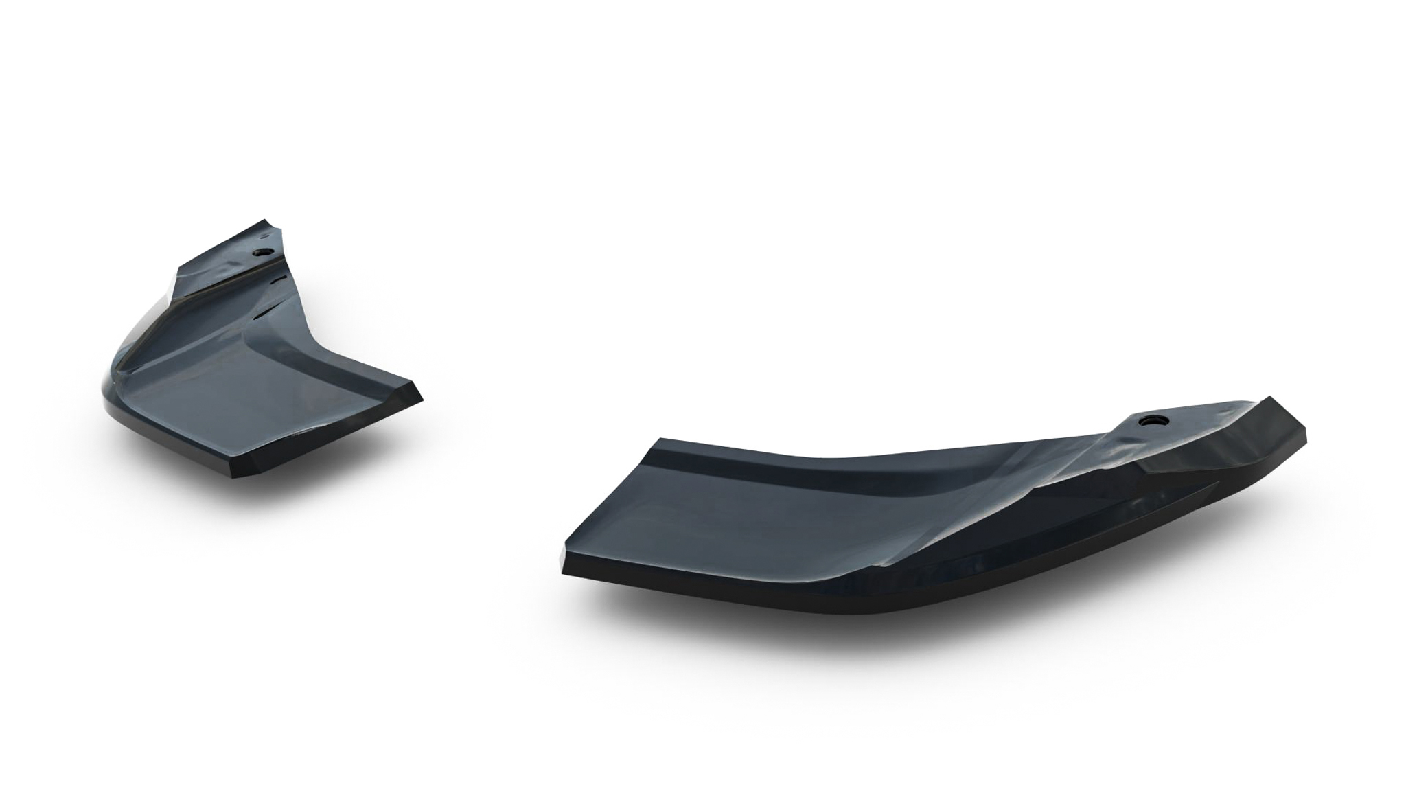 REAR SIDE SPLITTERS V.2 SUITABLE FOR CUPRA LEON HATCHBACK MK1 FACELIFT – MAXTON DESIGN - 2