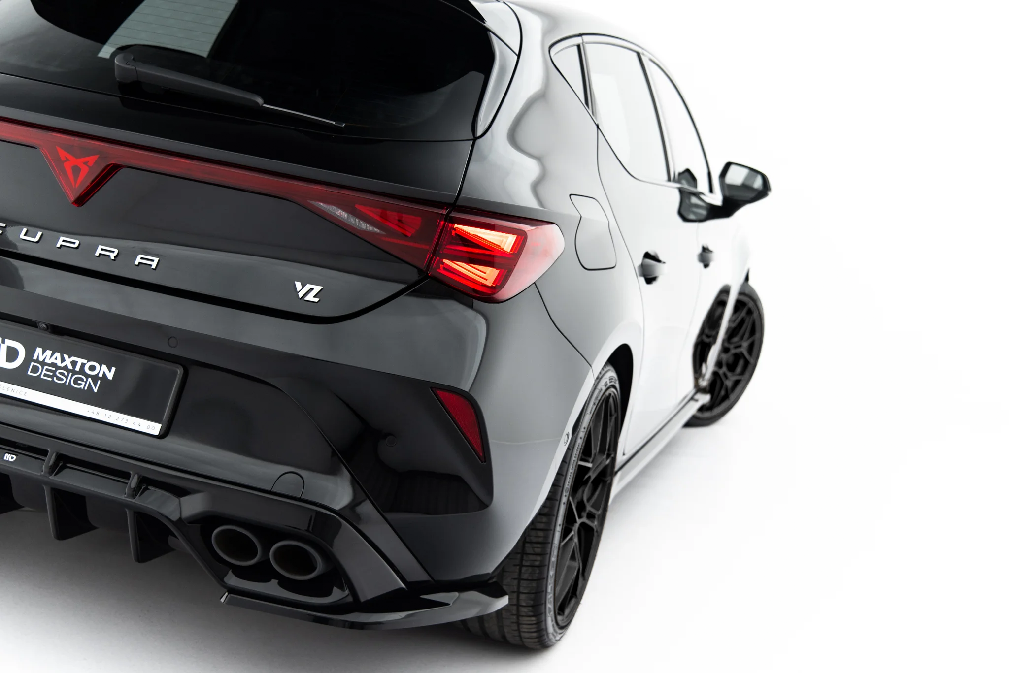 REAR SIDE SPLITTERS V.2 SUITABLE FOR CUPRA LEON HATCHBACK MK1 FACELIFT – MAXTON DESIGN - 4