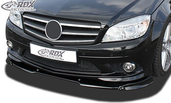FRONT SPOILER VARIO-X MERCEDES C-CLASS W204 / S204 AMG-STYLING -2011 (FIT FOR CARS WITH AMG-STYLING FRONTBUMPER) FRONT LIP SPLITTER