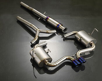 AGENCY POWER TITANIUM CATBACK EXHAUST MINI COOPER S R53 02-06