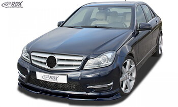 FRONT SPOILER VARIO-X MERCEDES C-CLASS W204 / S204 AMG-STYLING 2011+ (FIT FOR CARS WITH AMG-STYLING FRONTBUMPER) FRONT LIP SPLITTER