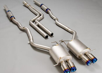 AGENCY POWER TITANIUM CATBACK EXHAUST BMW 535I F10 | F18