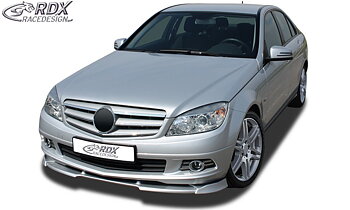 FRONT SPOILER VARIO-X MERCEDES C-CLASS W204 -2011 FRONT LIP SPLITTER