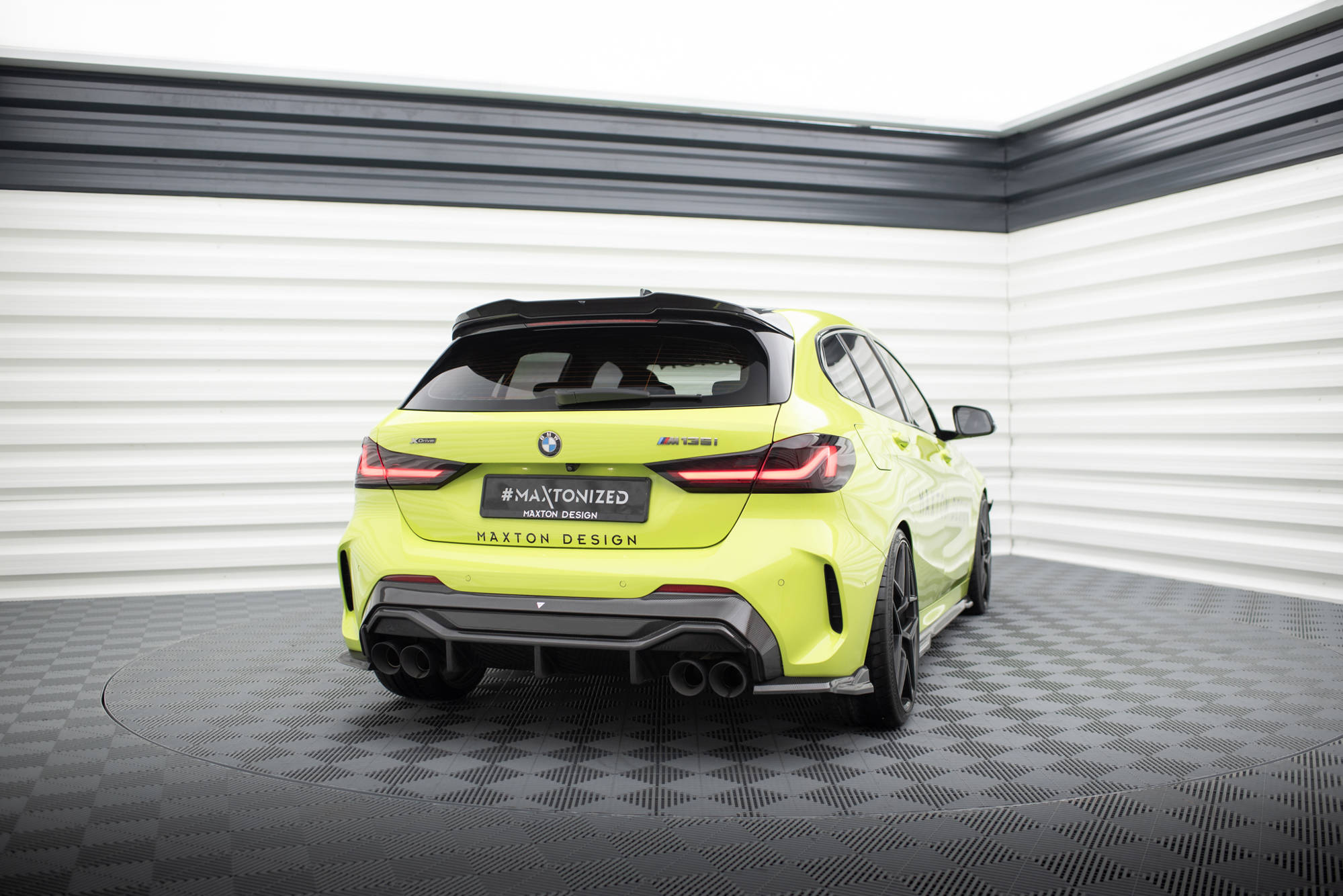 Carbon Fiber Tailgate Spoiler BMW M135i F40 - 4