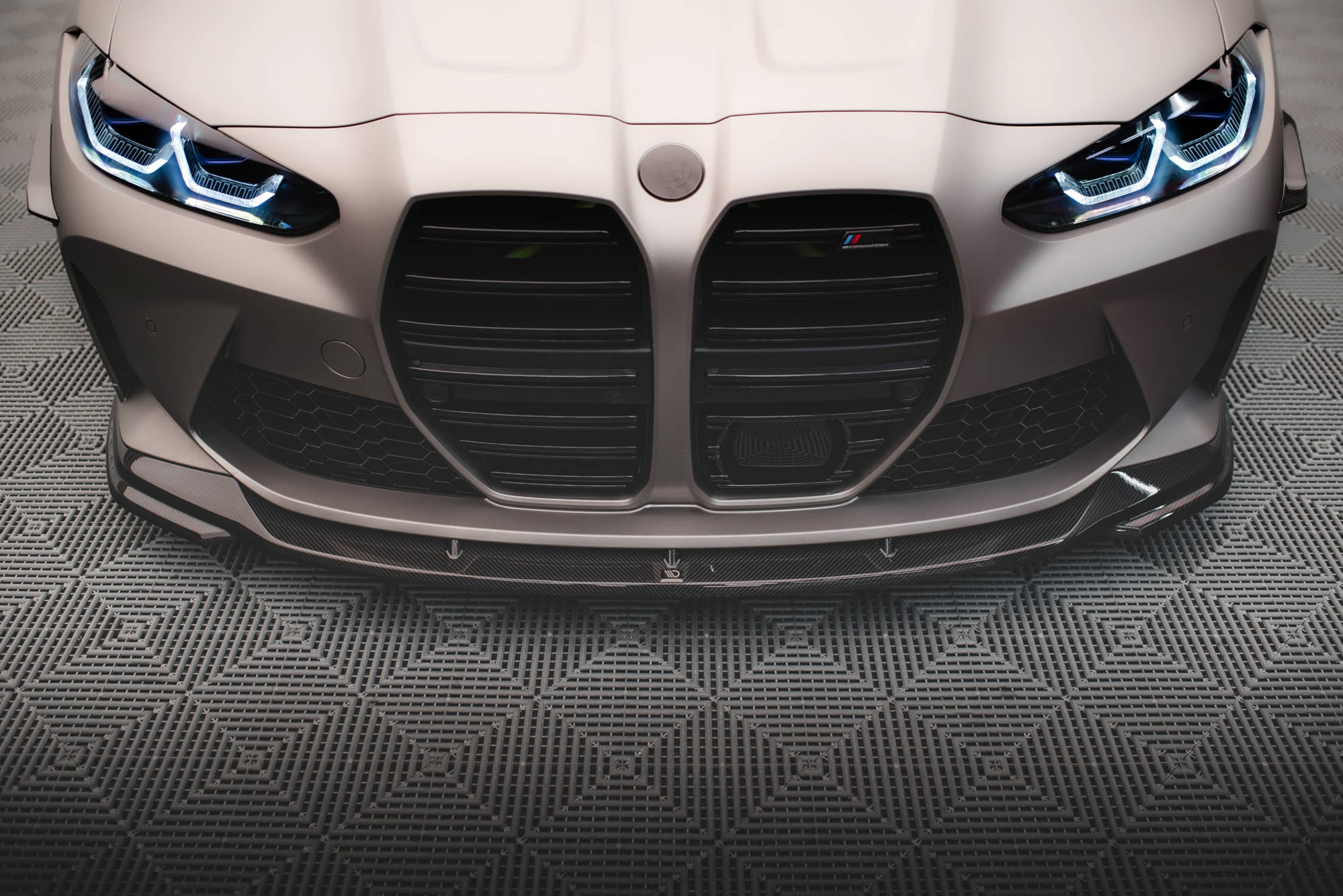 Carbon Fiber Front Splitter V.2 BMW M4 G82 / M3 G80 - 6