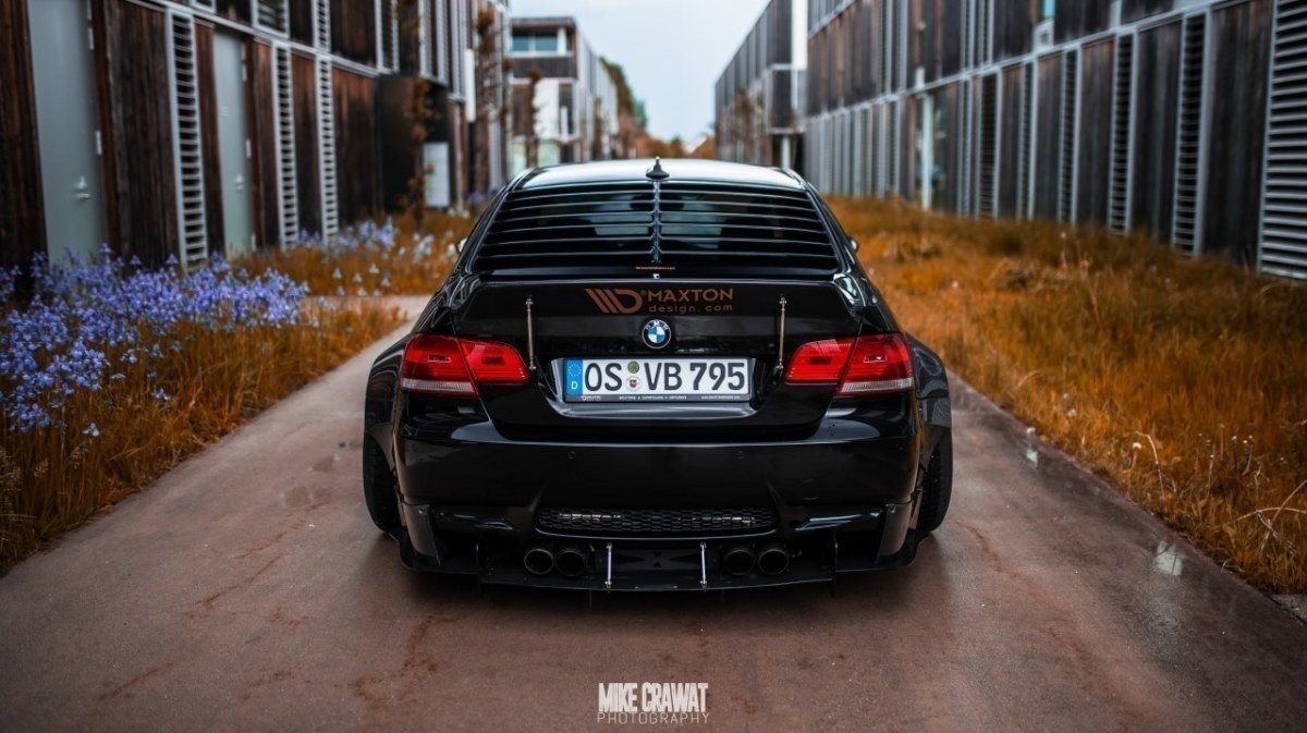 Bmw M3 E92 Rear Window Louver