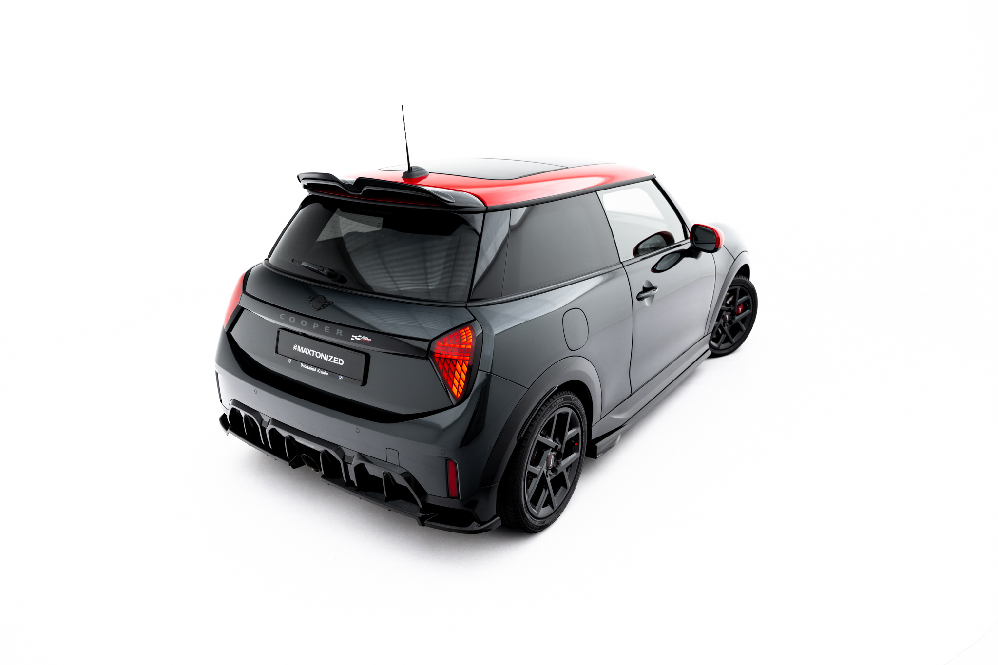 SPOILER CAP SUITABLE FOR MINI COOPER JOHN COOPER WORKS F65 – MAXTON DESIGN - 3