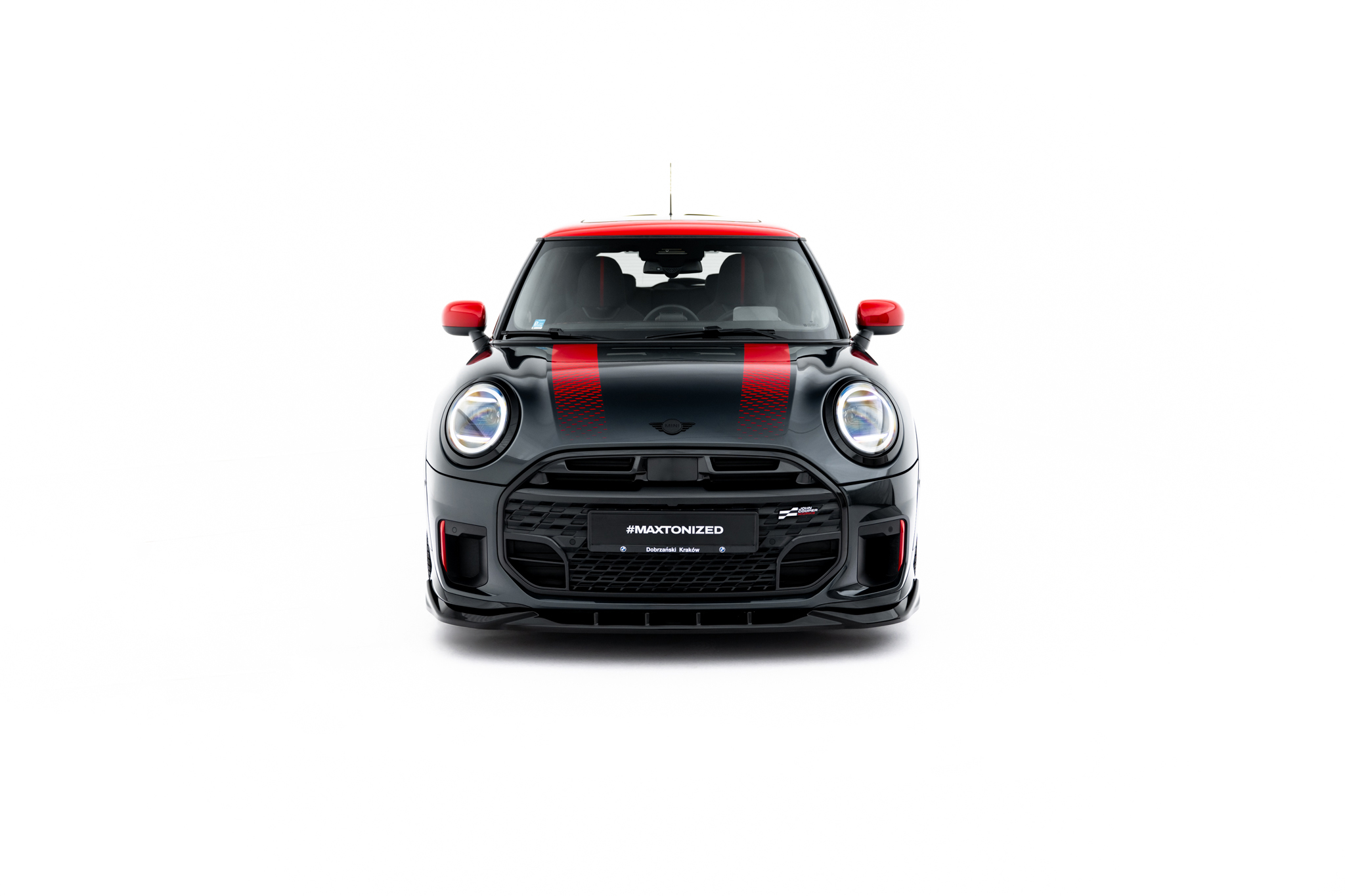 FRONT SPLITTER SUITABLE FOR MINI COOPER JOHN COOPER WORKS F65 – MAXTON DESIGN - 5