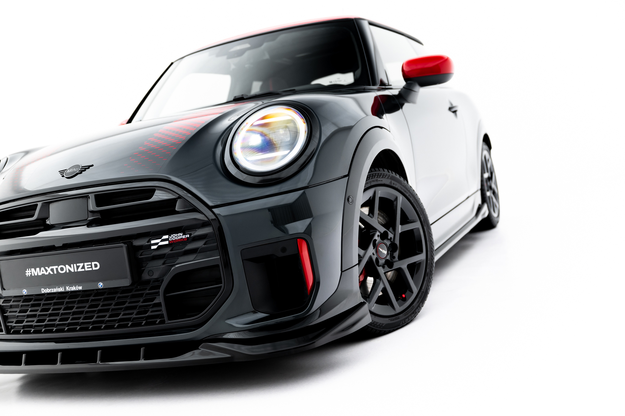FRONT SPLITTER SUITABLE FOR MINI COOPER JOHN COOPER WORKS F65 – MAXTON DESIGN - 7