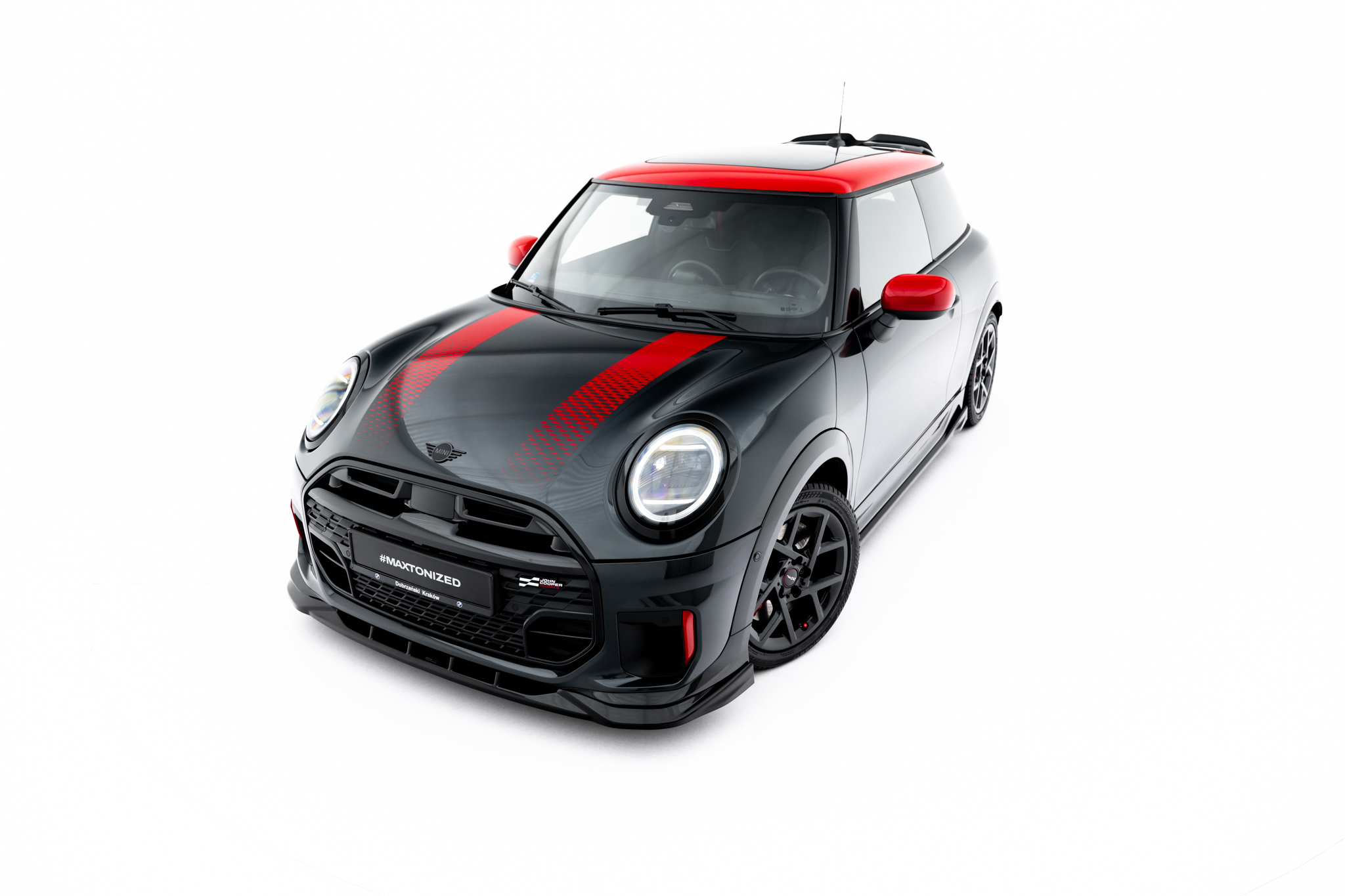 FRONT SPLITTER SUITABLE FOR MINI COOPER JOHN COOPER WORKS F65 – MAXTON DESIGN - 6