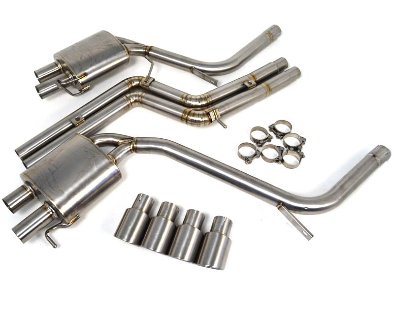 AGENCY POWER TITANIUM EXHAUST SYSTEM AUDI S5 07-12 - 3