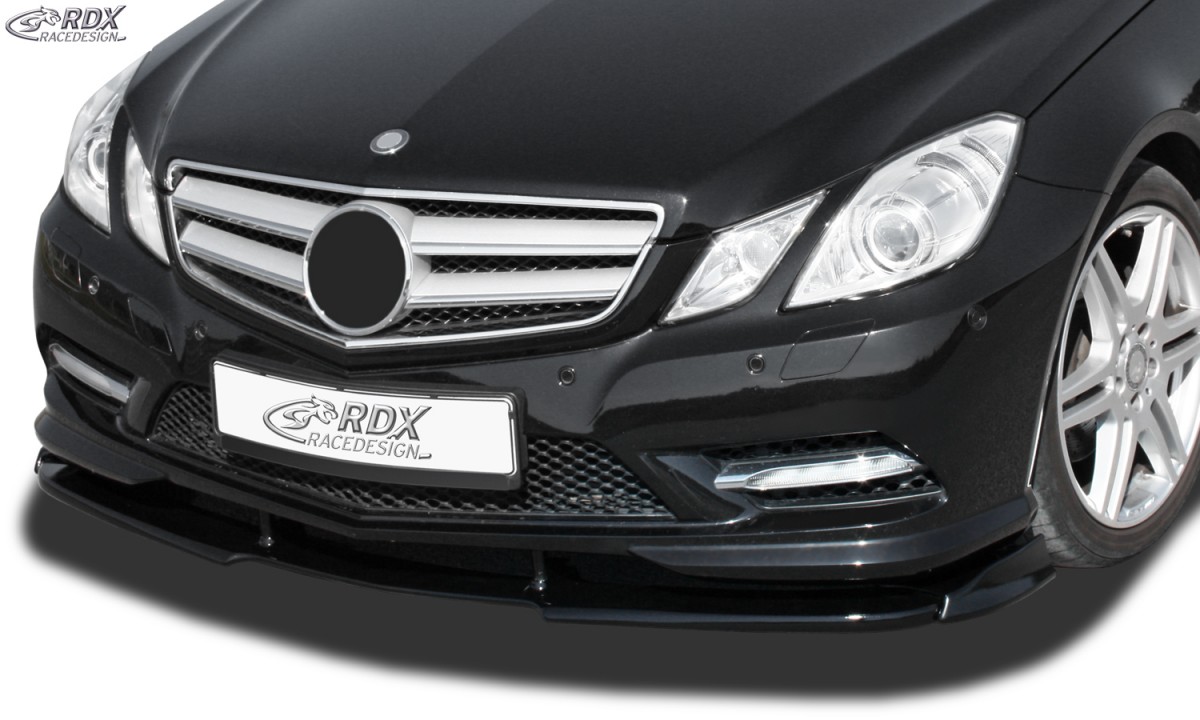 FRONT SPOILER VARIO-X MERCEDES E-CLASS CONVERTIBLE A207 & E-CLASS COUPE C207 FRONT LIP SPLITTER