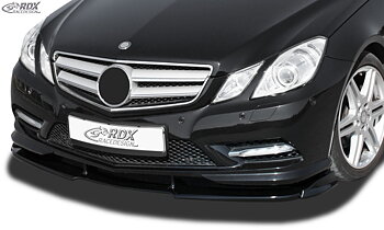 FRÄMRE STÖTFÅNGARE LÄPP VARIO-X MERCEDES E-CLASS CONVERTIBLE A207 & E-CLASS COUPE C207 FRONT LIP SPLITTER