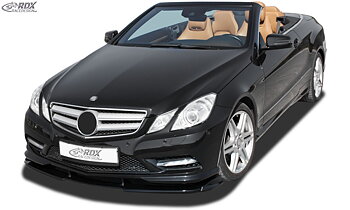 FRÄMRE STÖTFÅNGARE LÄPP VARIO-X MERCEDES E-CLASS CONVERTIBLE A207 & E-CLASS COUPE C207 FRONT LIP SPLITTER