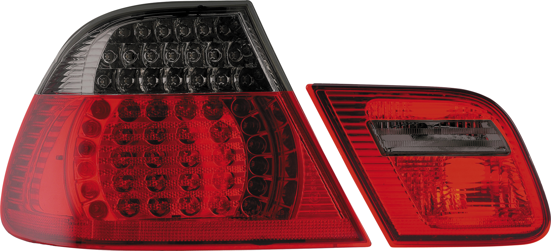 BMW 3 99-03 CABRIO LED TAILLIGHTS RED/SMOKE V1