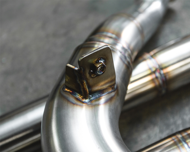 AGENCY POWER RACE DOWNPIPES WITH MIDPIPE MERCEDES-BENZ AMG GT-S 15-16 - 2