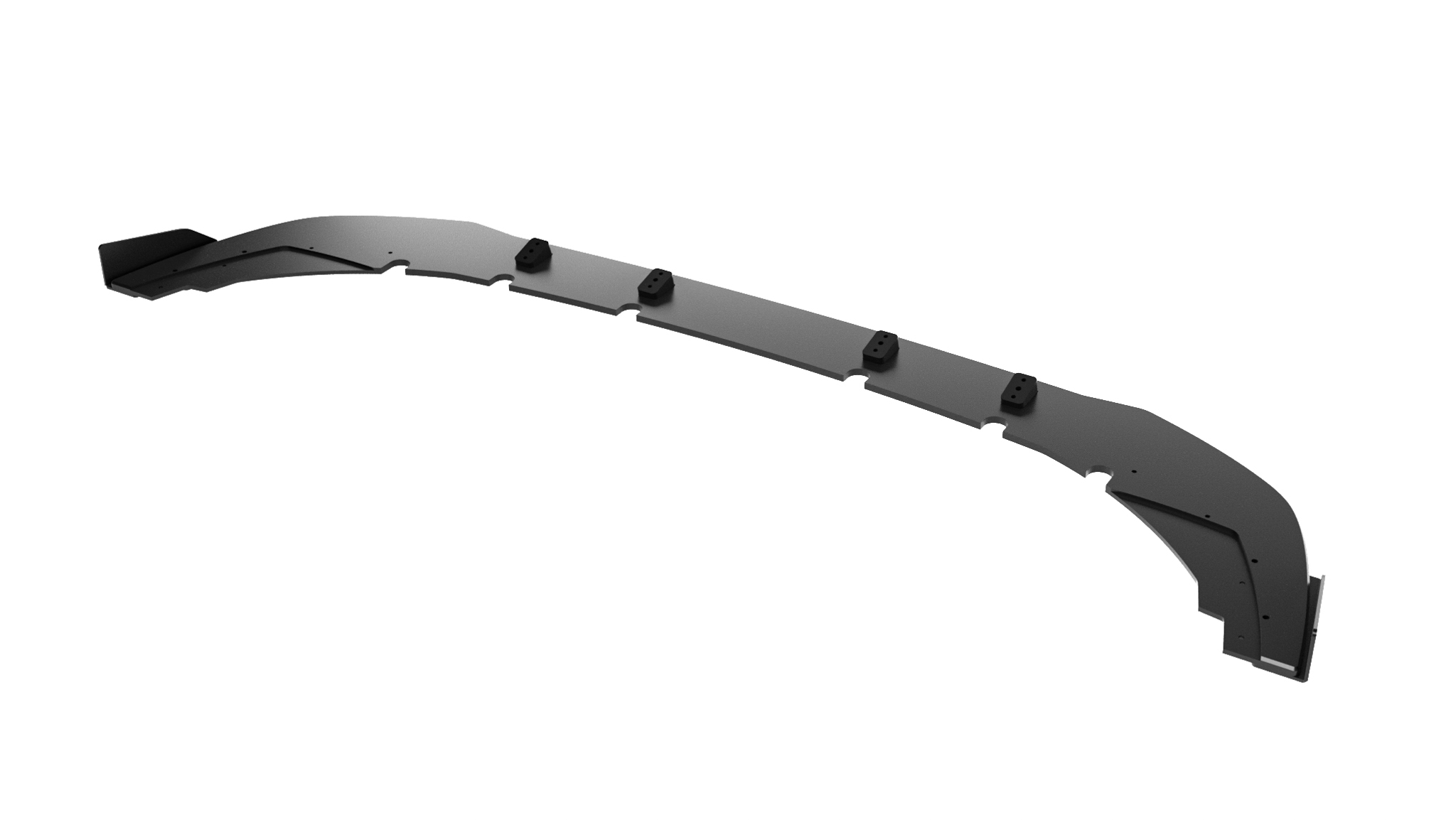 STREET PRO FRONT SPLITTER + FLAPS SUITABLE FOR MINI COOPER JOHN COOPER WORKS F65 – MAXTON DESIGN - 3